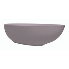 Load image into Gallery viewer, BC Designs Gio Cian Freestanding Double Ended Bath, ColourKast - 1645x935mm BAB062R Satin Rose