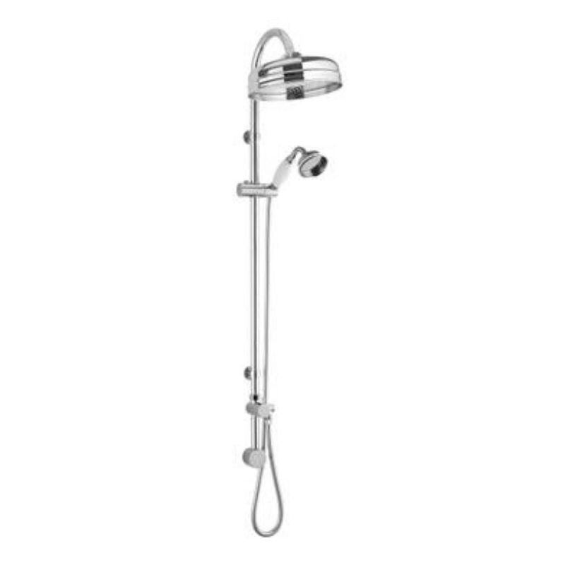 Hudson Reed Grand Rigid Riser Kit With 12″ Shower Head Indulgent Bathing