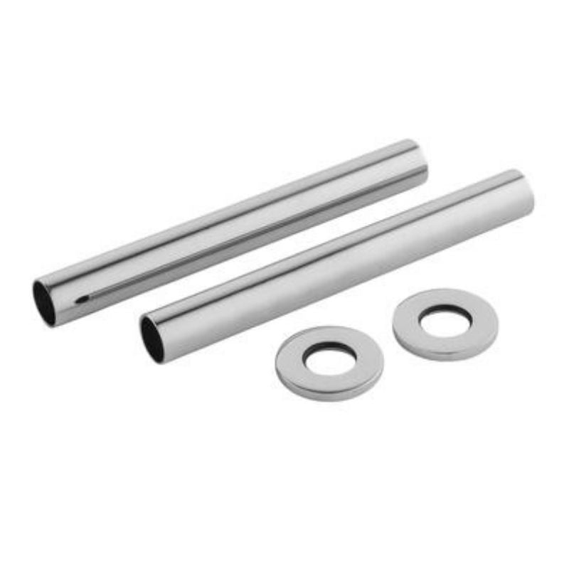 Hudson Reed Radiator Pipe Sleeve Kits, Plated Radiator Pipe Covers / S Indulgent Bathing