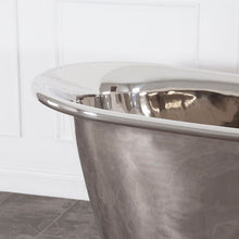 Load image into Gallery viewer, Hurlingham Allingham Nickel Bath, Roll Top Nickel Bathtub - 1730x710mm  renaissanceathome