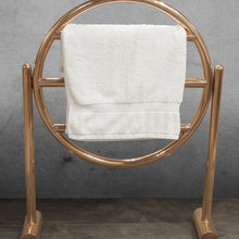 Load image into Gallery viewer, Hurlingham Circular Towel Hanger, Polished Copper Bathroom Accesroy SS140