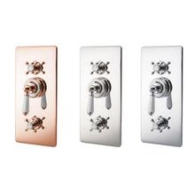 Load image into Gallery viewer, Hurlingham Concealed Thermostatic Shower Valve With Integral Flow Valves, 3 Outlets