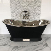 Load image into Gallery viewer, Hurlingham Copper Bateau Bath, Roll Top Painted Copper Bathtub - 1670x720mm renaissanceathome
