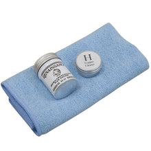 Load image into Gallery viewer, Copper Bath Care Kit, Enamelled Bath Repair Kit - Wax Polish, Copper Cleaner & Microfibre Polishing Cloth