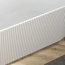 Load image into Gallery viewer, Indulgent Bathing Acacia Freestanding Textured Bath, Back-To-Wall Painted Bathtub - 1700x800mm Camden Back to Wall Freestanding Bath CAMBTWFB