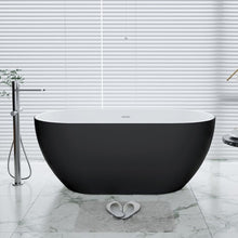 Load image into Gallery viewer, Indulgent Bathing Bay Freestanding Bath, Double Ended Oval Painted Bathtub - 1500x780mm
