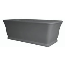Load image into Gallery viewer, BC Designs Magnus Cian Freestanding Roll Top Bath, ColourKast - 1680x750mm BAB025IG Industrial Grey