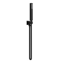 Load image into Gallery viewer, Nuie Square Hand Shower Kit Matt Black