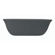 Load image into Gallery viewer, BC Designs Omnia Cian Freestanding Double Ended Bath, ColourKast - 1615x760mm BAB079GM Gunmetal