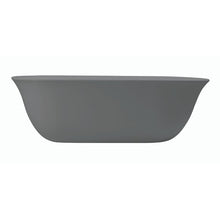 Load image into Gallery viewer, BC Designs Omnia Cian Freestanding Double Ended Bath, ColourKast - 1615x760mm BAB079IG Industrial Grey