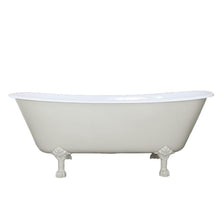 Load image into Gallery viewer, Hurlingham Prior Cast Iron Freestanding Bath, Painted Roll Top Bath With Feet - 1720x680mm renaissanceathome