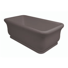 Load image into Gallery viewer, BC Designs Senator Cian Freestanding Roll Top Bath, ColourKast - 1804x850mm BAB045M Mushroom