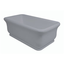 Load image into Gallery viewer, BC Designs Senator Cian Freestanding Roll Top Bath, ColourKast - 1804x850mm BAB045PG Powder Grey