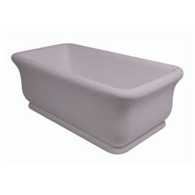 Load image into Gallery viewer, BC Designs Senator Cian Freestanding Roll Top Bath, ColourKast - 1804x850mm BAB045R Satin Rose