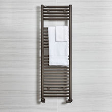 Load image into Gallery viewer, Tissino Hugo2 Heated Towel Radiator, Electric Towel Rail - 1212x400mm Temperature Regulating