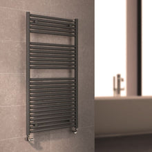 Load image into Gallery viewer, Tissino Hugo2 Heated Towel Radiator, 6 Finishes - 812x500mm