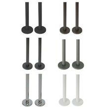 Load image into Gallery viewer, Tissino Hugo2 Radiator Pipe Sleeve Kits, Plated Pipe Covers Shrouds Collars, 6 Finishes THU-208