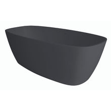 Load image into Gallery viewer, BC Designs Vive Cian Freestanding Double Ended Bath, ColourKast - 1610x750mm BAB064GM Gunmetal