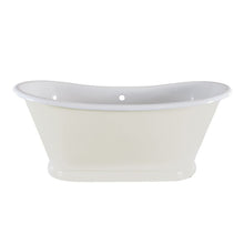 Load image into Gallery viewer, Hurlingham Caravel Bateau Freestanding Cast Iron Bath, Roll Top Painted Bathtub - 1675x725mm

