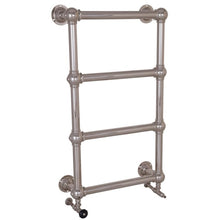 Load image into Gallery viewer, Hurlingham Colossus Wall Mounted Heated Towel Rail - 1000x600mm, Polished Nickel
