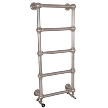 Load image into Gallery viewer, Hurlingham Colossus Wall Mounted Heated Towel Rail - 1300x600mm, Polished Nickel
