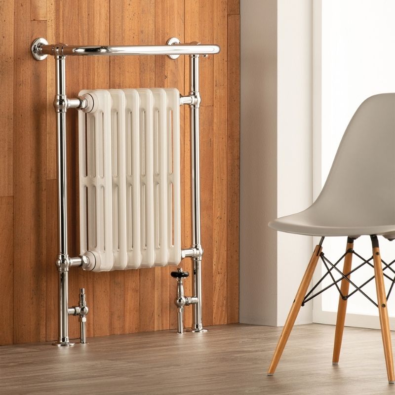Arroll Cast Iron Towel Radiator Neo Classic 4 Column Cast Iron Towel Indulgent Bathing