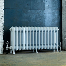 Load image into Gallery viewer, Arroll Edwardian 4 Column Aluminium Radiator, Painted Finish - H450mm Painted White
