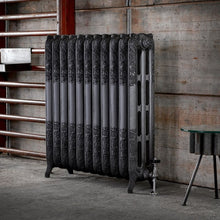 Load image into Gallery viewer, Arroll Rococo 3 Column Cast Iron Radiator, Painted Finish - H470mm
