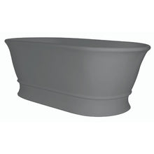Load image into Gallery viewer, BC Designs Aurelius Cian Freestanding Roll Top Boat Bath, ColourKast - 1740x760mm BAB030IG Industrial Grey

