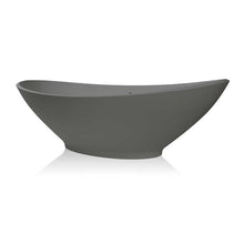 Load image into Gallery viewer, BC Designs Kurv Cian Freestanding Bath ColourKast 1890x900mm BAB005IG Industrial Grey
