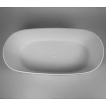 Load image into Gallery viewer, BC Designs Crea Cian Freestanding Double Ended Bath, Silk Matt White - 1665x780mm
