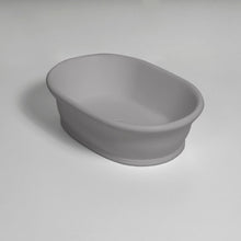 Load image into Gallery viewer, BC Designs Bampton Cian Basin, ColourKast - 535x390mm Industrial Grey BAB130IG
