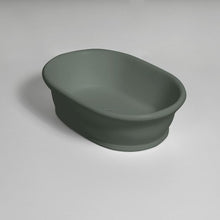 Load image into Gallery viewer, BC Designs Bampton Cian Basin, ColourKast - 535x390mm Khaki Green BAB130KG
