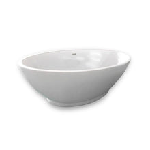 Load image into Gallery viewer, BC Designs Chalice Minor Acrylic Boat Bath Polished White 1650x900mm
