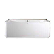 Load image into Gallery viewer, BC Designs Murali Acrylic Bath Polished White 1720x740mm 
