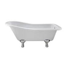 Load image into Gallery viewer, BC Designs Fordham Acrylic Freestanding Painted Slipper Bath 1500x730mm
