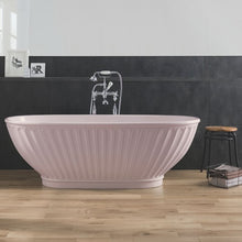 Load image into Gallery viewer, BC Designs Casini Cian Freestanding Bath ColourKast 1680x750mm BAB035R Satin Rose
