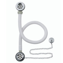 Load image into Gallery viewer, BC Designs Concealed Plug &amp; Chain Bath Waste WAS020 Polished Chrome
