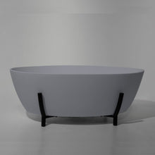 Load image into Gallery viewer, BC Designs Essex Cian Freestanding Bath, ColourKast - 1510x759mm Powder Grey

