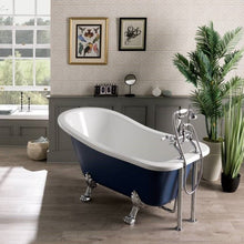 Load image into Gallery viewer, BC Designs Fordham Acrylic Freestanding Painted Slipper Bath 1700x730mm
