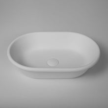 Load image into Gallery viewer, BC Designs Omnia Cian Bathroom Wash Basin, Polished White - 530x360mm
