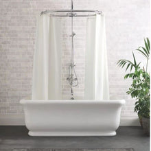 Load image into Gallery viewer, BC Designs Senator Cian Freestanding Roll Top Bath, Polished White - 1800x840mm

