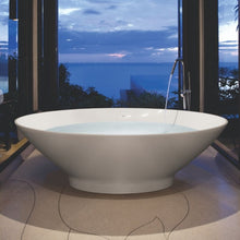 Load image into Gallery viewer, BC Designs Tasse Cian Freestanding Bath Polished White 1890x900mm BAB010 Gloss White
