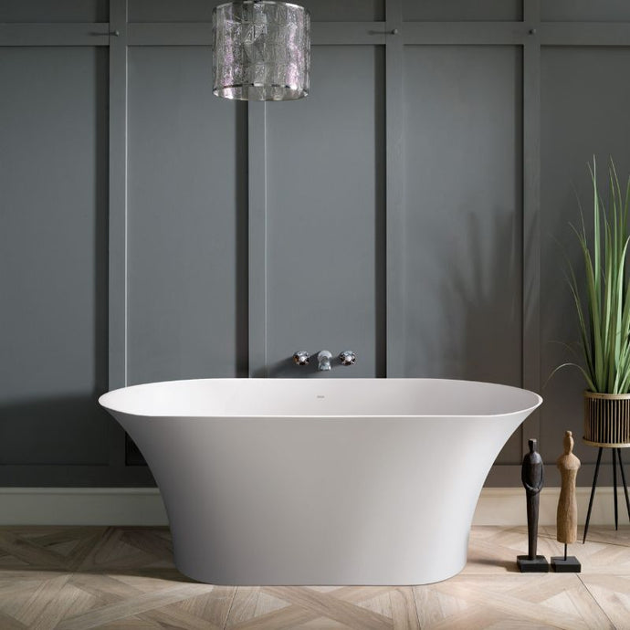 BC Designs Verdicio Cian Freestanding Bath, 8 ColourKast Finishes - 1680x700mm BAB055