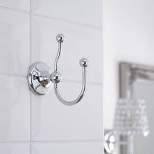 Load image into Gallery viewer, BC Designs Victrion Double Bath Robe Hook, Double Towel Hook
