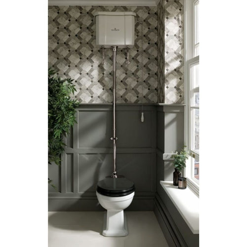 BC Designs Victrion High Level WC, Luxury Traditional Lavatory