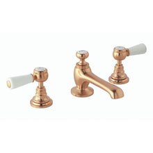Load image into Gallery viewer, BC Designs Victrion Lever 3-Hole Basin Mixer, 14 Turn Ceramic Discs CTB125BCO Brushed Copper
