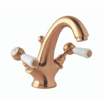 Load image into Gallery viewer, BC Designs Victrion Lever Mono Basin Mixer, 14 Turn Ceramic Discs CTB115CO Polished Copper
