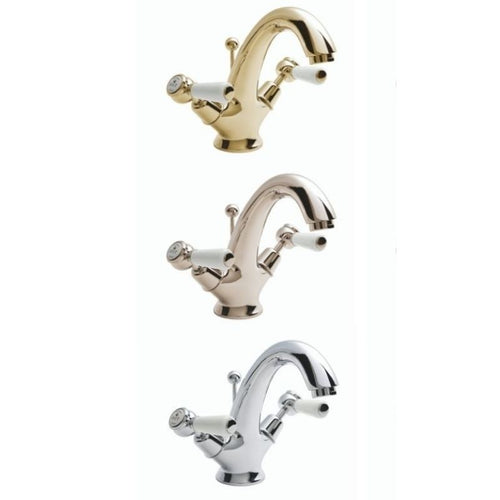 BC Designs Victrion Lever Mono Basin Mixer, 14 Turn Ceramic Discs