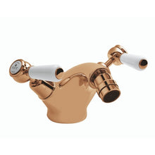 Load image into Gallery viewer, BC Designs Victrion Lever Mono Bidet Mixer, 14 Turn Ceramic Discs CTA035CO Polished Copper
